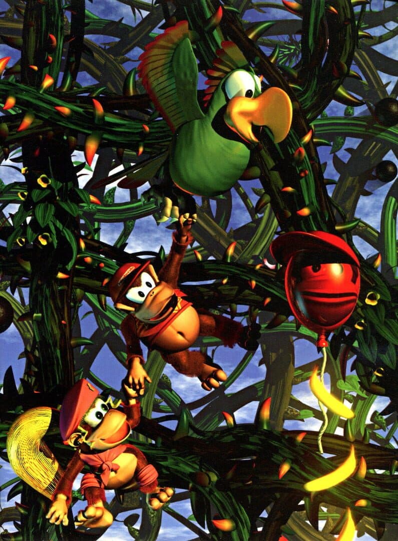 Donkey Kong Country 2: Diddy's Kong Quest — verified co-op game artwork
