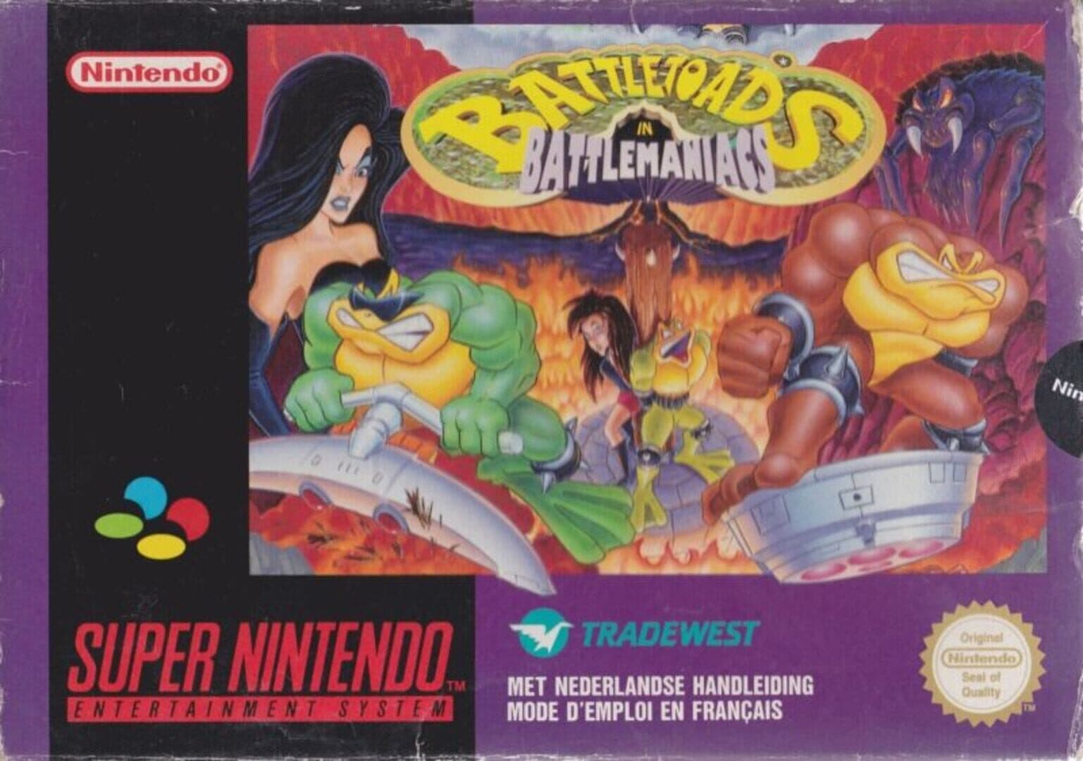 Battletoads in Battlemaniacs — verified co-op game artwork