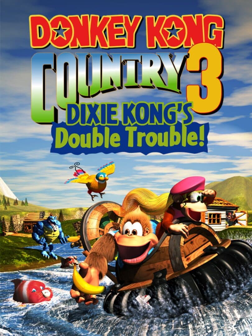 Donkey Kong Country 3: Dixie Kong's Double Trouble — verified co-op game artwork