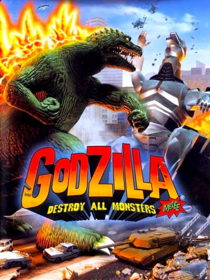 Godzilla: Destroy All Monsters Melee — verified co-op game artwork