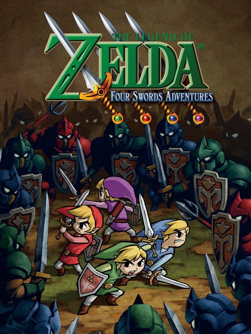The Legend of Zelda: Four Swords Adventures — verified co-op game artwork