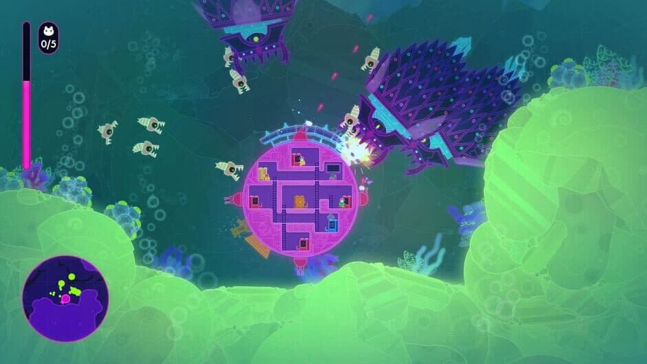 Lovers in a Dangerous Spacetime — screenshot 2