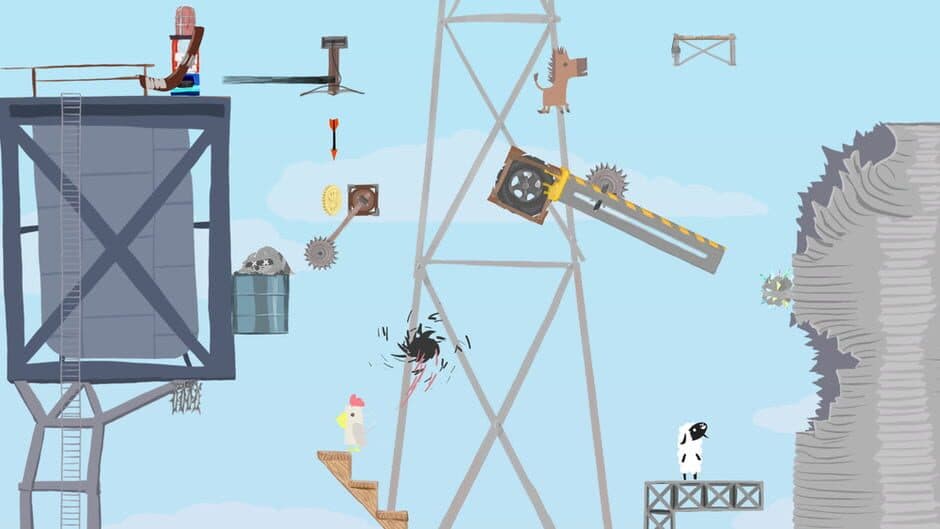 Ultimate Chicken Horse — screenshot 1