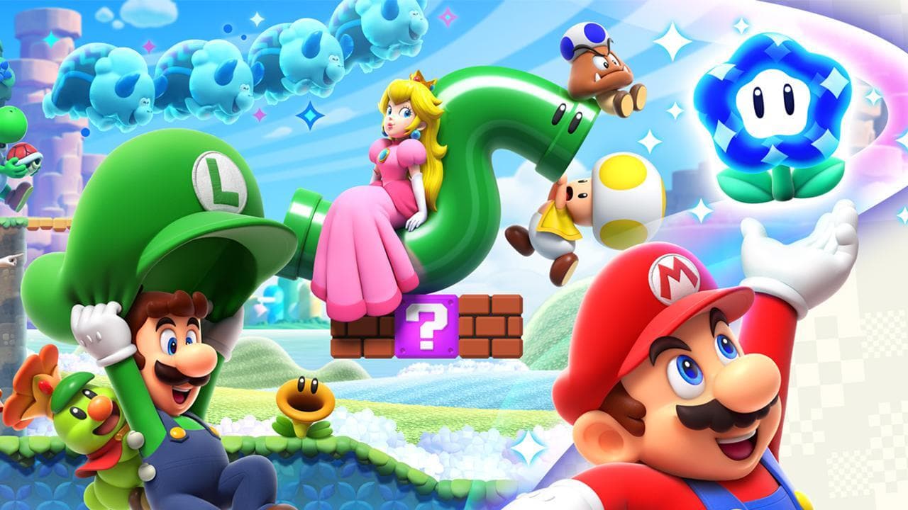 Super Mario Bros. Wonder — verified co-op game artwork