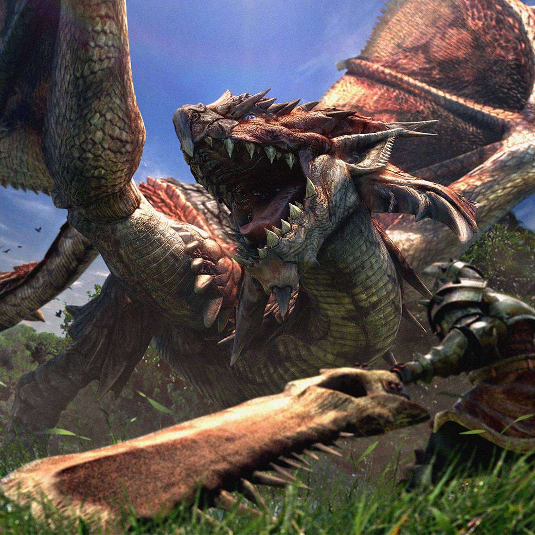 Monster Hunter — co-op game artwork