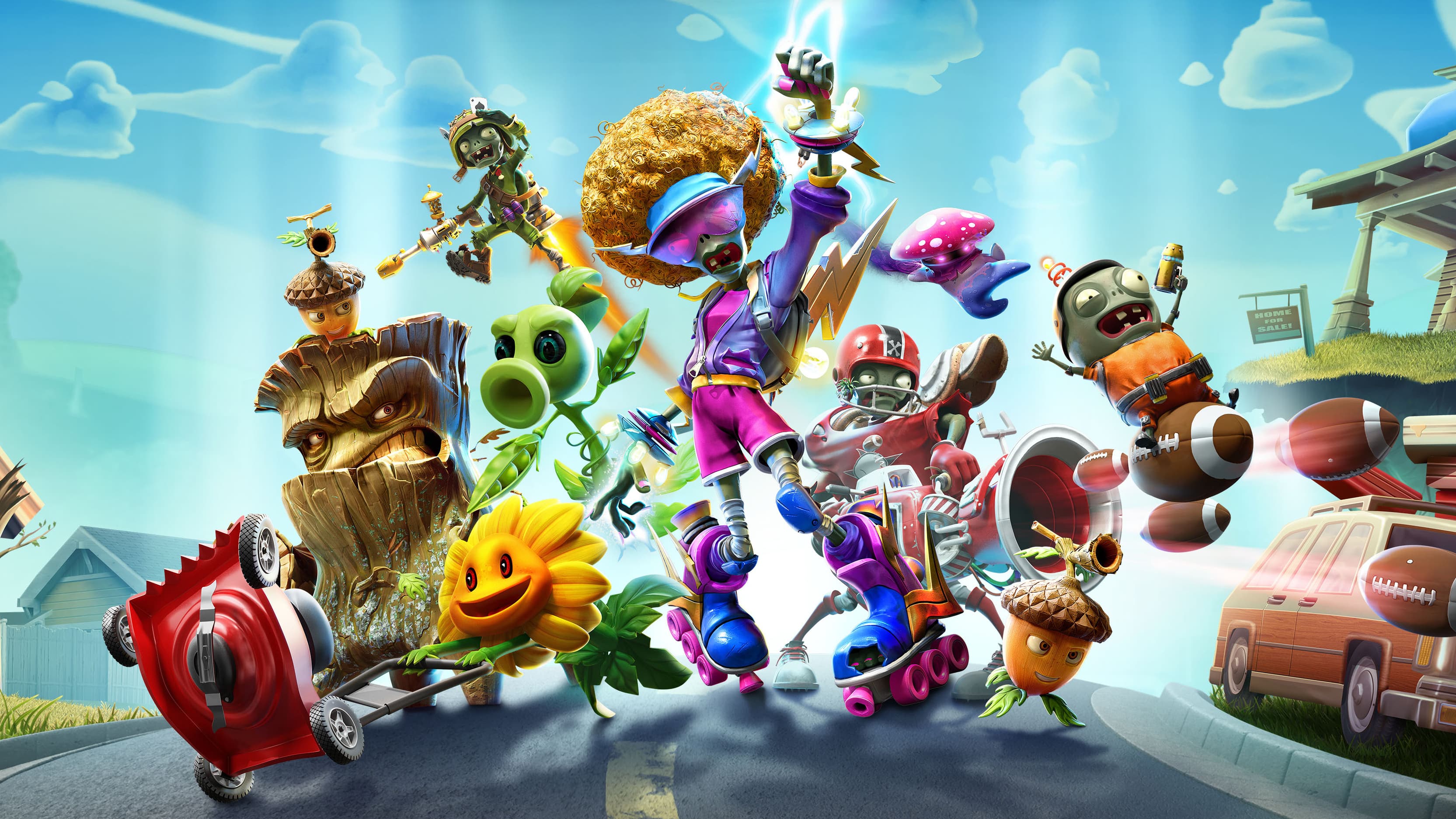 Plants vs. Zombies: Battle for Neighborville — verified co-op game artwork