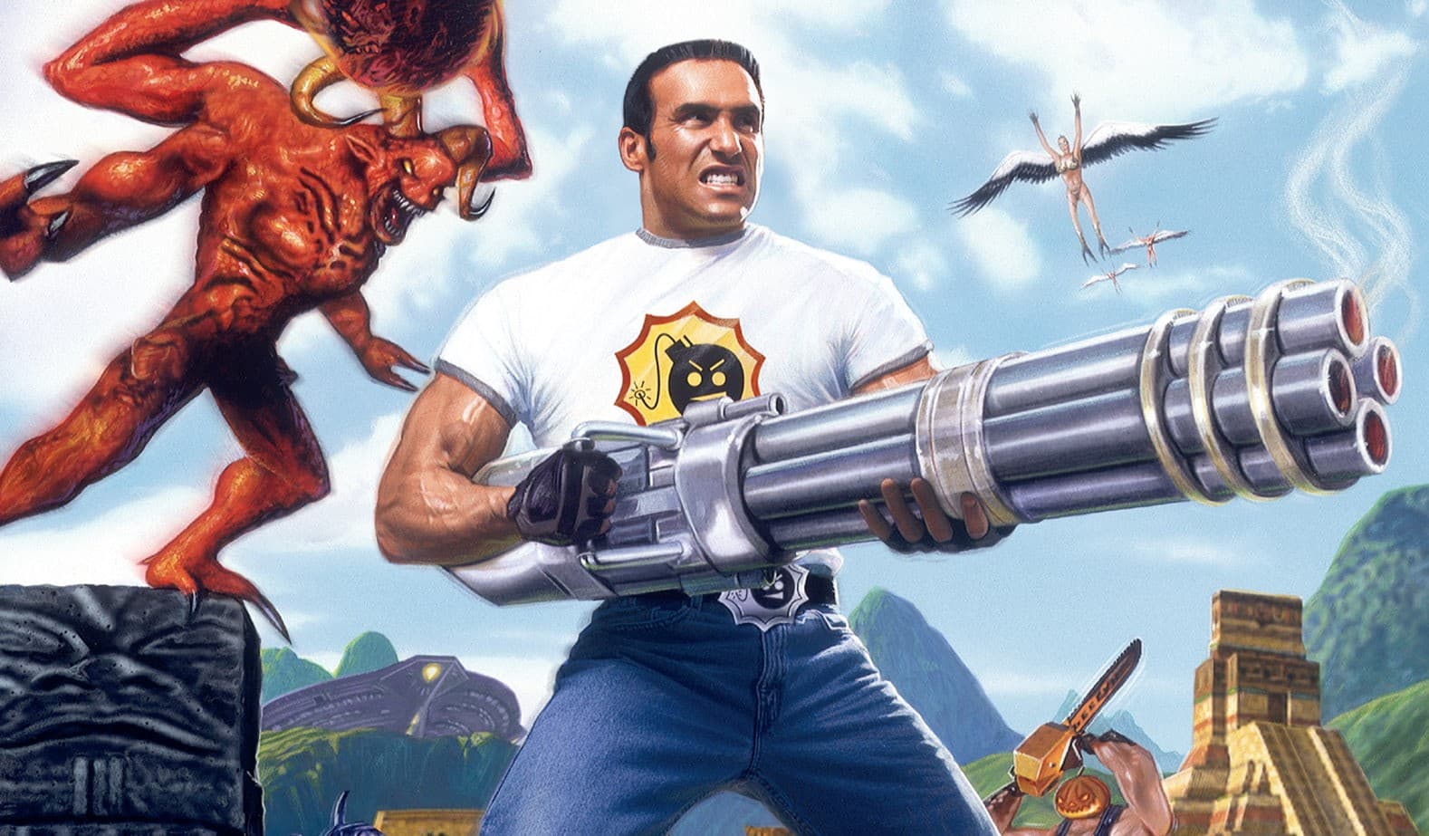 Serious Sam: The Second Encounter — verified co-op game artwork