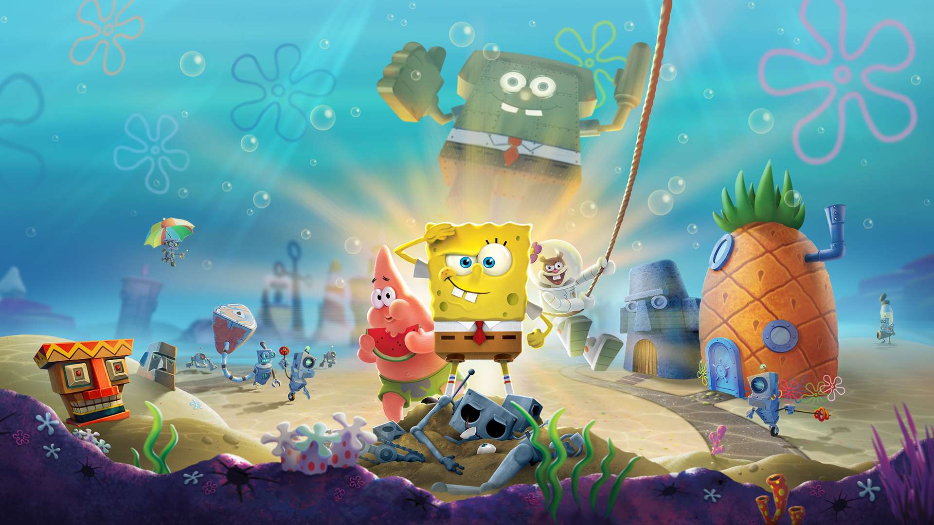 SpongeBob SquarePants: Battle for Bikini Bottom — Rehydrated — verified co-op game artwork
